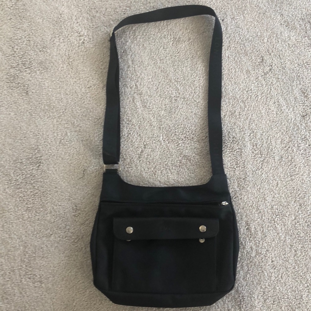 Longchamp cross body bag black